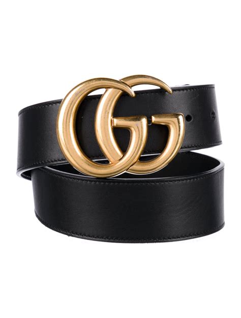 Gucci Feline Head Accent Leather Belt Kit 